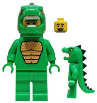 LEGO part Lizard Man, Series 5 (Minifigure Only without Stand and Accessories) col070