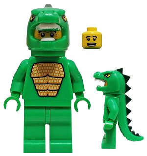 LEGO part Lizard Man, Series 5 (Minifigure Only without Stand and Accessories) (col070)