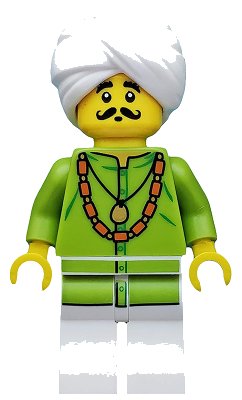 LEGO onderdeel Snake Charmer, Series 13 (Minifigure Only without Stand and Accessories) (col198)
