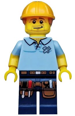 LEGO onderdeel Carpenter, Series 13 (Minifigure Only without Stand and Accessories) (col203)