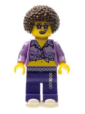 LEGO onderdeel Disco Diva, Series 13 (Minifigure Only without Stand and Accessories) (col207)