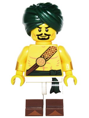 LEGO onderdeel Desert Warrior, Series 16 (Minifigure Only without Stand and Accessories) (col245)