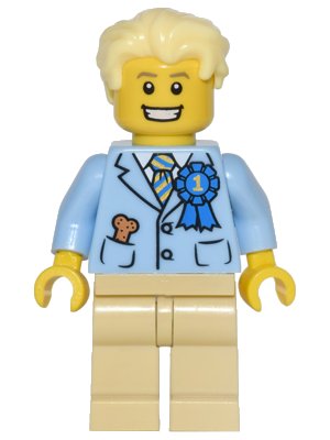 LEGO part Dog Show Winner, Series 16 (Minifigure Only without Stand and Accessories) (col255)