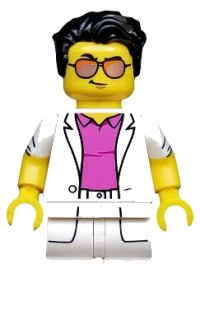 LEGO onderdeel Yuppie, Series 17 (Minifigure Only without Stand and Accessories) col297