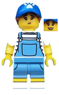 LEGO part Dog Sitter, Series 19 (Minifigure Only without Stand and Accessories) col350