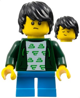LEGO onderdeel Violin Kid, Series 21 (Minifigure Only without Stand and Accessories) (col375)