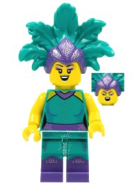 LEGO onderdeel Cabaret Singer, Series 21 (Minifigure Only without Stand and Accessories) col385