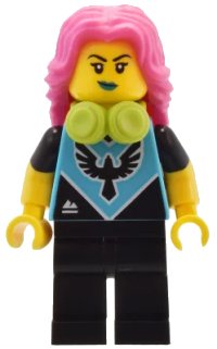 LEGO onderdeel E-Sports Gamer, Series 25 (Minifigure Only without Stand and Accessories) col425
