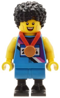 LEGO part Sprinter, Series 25 (Minifigure Only without Stand and Accessories) col427