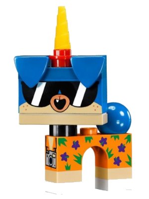 LEGO onderdeel Shades Puppycorn, Unikitty!, Series 1 (Character Only without Stand) (coluni03)