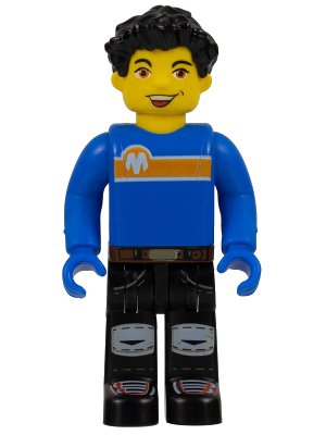 LEGO onderdeel Max, Blue Torso, Black Legs (cre003)