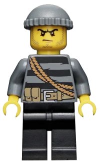 LEGO part Police - City Burglar, Knit Cap cty0364