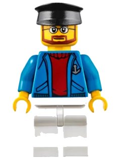 LEGO onderdeel Ferry Captain (cty0622)