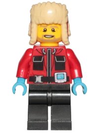 LEGO part Arctic Photographer / Biologist cty0905