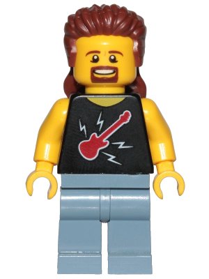 LEGO onderdeel Nate - Fun Fair Stand Worker (cty1020)