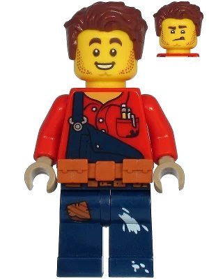 LEGO onderdeel Harl Hubbs - Utility Belt (cty1074)