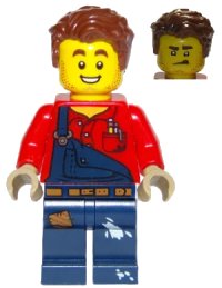 LEGO part Harl Hubbs without Utility Belt cty1095