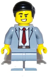 LEGO part Slick Salesman cty1100