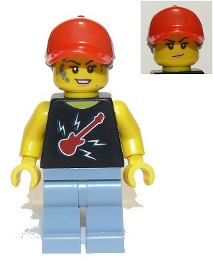 LEGO onderdeel Welder / Mechanic, Female (cty1102)