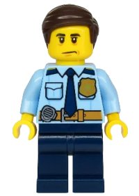 LEGO part Police - Officer Tom Bennett cty1137