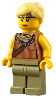 LEGO onderdeel Jessica Sharpe (cty1302)