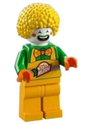 LEGO onderdeel Citrus the Clown, Yellow Hair (cty1339)