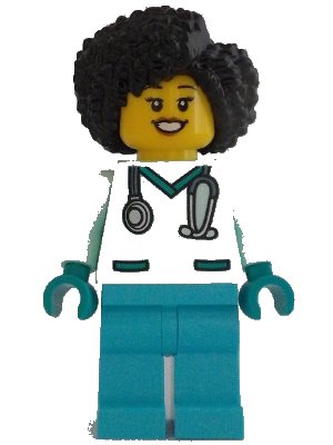 LEGO onderdeel Dr. Flieber (cty1346)