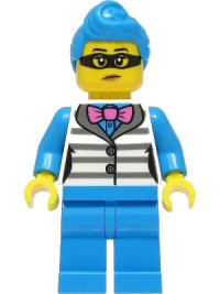 LEGO part Police - Crook Ice, Hair cty1383