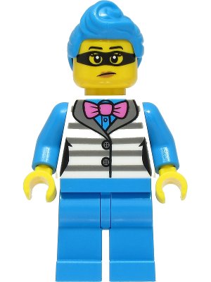 LEGO onderdeel Police - Crook Ice, Hair (cty1383)