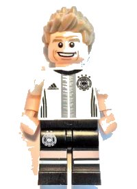 LEGO onderdeel Thomas Müller, Deutscher Fussball-Bund / DFB (Minifigure Only without Stand and Accessories) dfb009