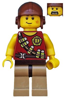 LEGO onderdeel Hero - Tranquilizer Belt (dino001)