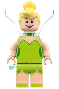 LEGO part Tinker Bell - Minifigure, Trans-Light Blue Butterfly Wings dis086