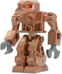 LEGO part Iron Drone (Devastator) - Red Eyes exf008