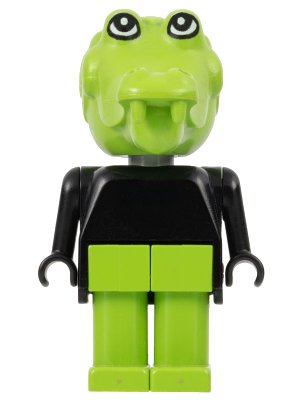 LEGO onderdeel Fabuland Crocodile - Clive Crocodile (fab4b)