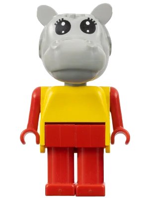 LEGO onderdeel Fabuland Hippo - Hanna Hippopotamus (fab6e)