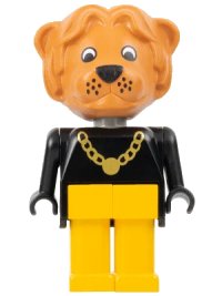 LEGO part Fabuland Lion - Lionel Lion (Mayor), with Necklace fab7f