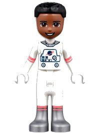 LEGO part Friends William - White Spacesuit frnd0519