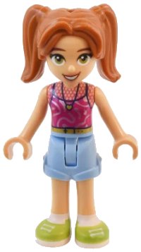 LEGO part Friends Candi - Magenta Tank Top frnd0715