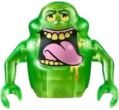 LEGO onderdeel Slimer - Trans-Bright Green (gb011)