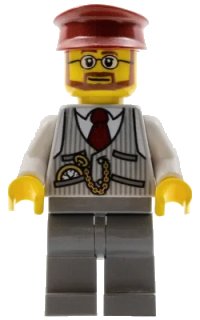 LEGO part Christmas Train Ride Driver hol096