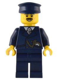 LEGO part Streetcar Driver hol289