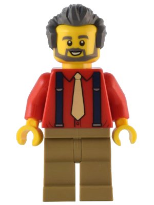 LEGO onderdeel H. Jollie's Music Store Owner (hol290)