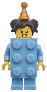 LEGO part Birthday Brick Suit Girl hol298
