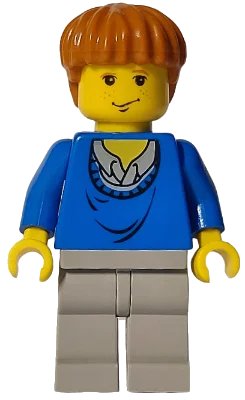 LEGO onderdeel Ron Weasley - Blue Sweater (hp006)