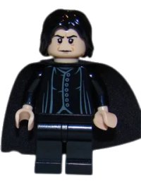 LEGO part Professor Severus Snape - Light Nougat Head, Brown Facial Lines hp100