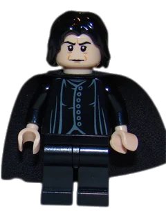 LEGO onderdeel Professor Severus Snape - Light Nougat Head, Brown Facial Lines (hp100)