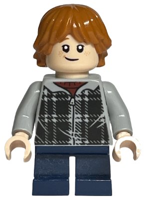 LEGO onderdeel Ron Weasley - Plaid Hoodie (hp154)