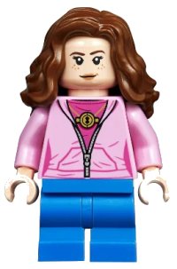 LEGO onderdeel Hermione Granger - Bright Pink Jacket hp181