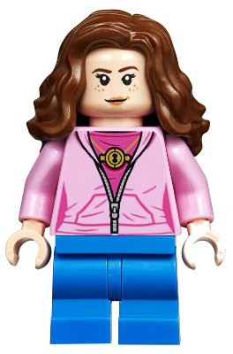LEGO onderdeel Hermione Granger - Bright Pink Jacket (hp181)