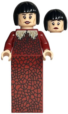 LEGO onderdeel Madame Olympe Maxime - Dark Red Dress (hp201)